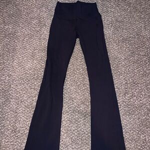 Alo yoga Black Flared Leggings